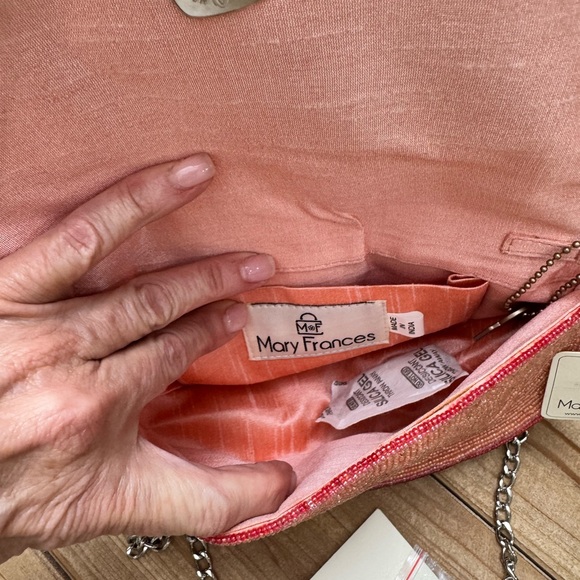 Mary Frances “Citrus in Paradise” Beaded Crossbody Bag | NWT - Picture 4 of 6